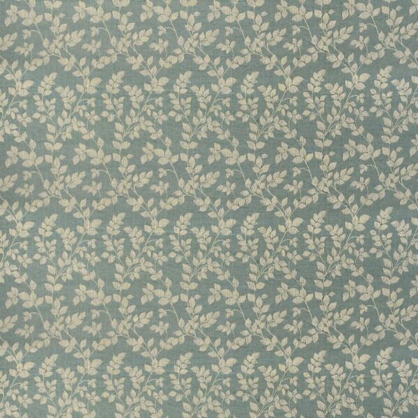 Rich Fabric Eyelet Leaf Print Door Curtain